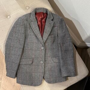 Isaac Mizrahi kids Tweed blazer- Grey
